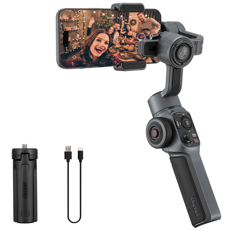 ZHIYUN Smooth-Q 3-Axis Handheld Smartphone shops Gimbal